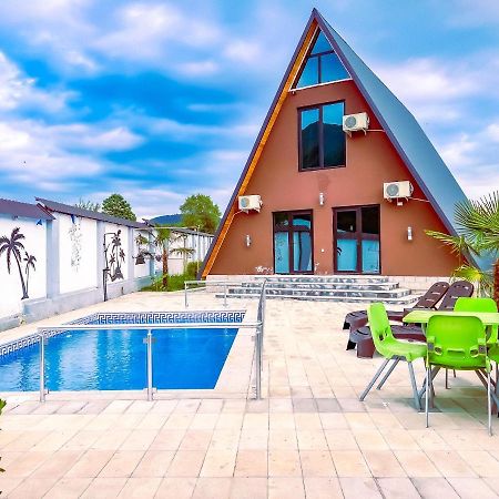 Qafqaz Family Chalet Gabala Exterior foto