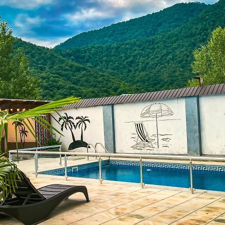 Qafqaz Family Chalet Gabala Exterior foto