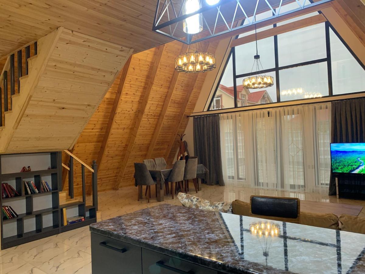 Qafqaz Family Chalet Gabala Exterior foto