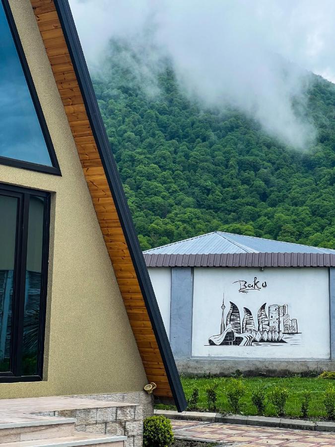 Qafqaz Family Chalet Gabala Exterior foto