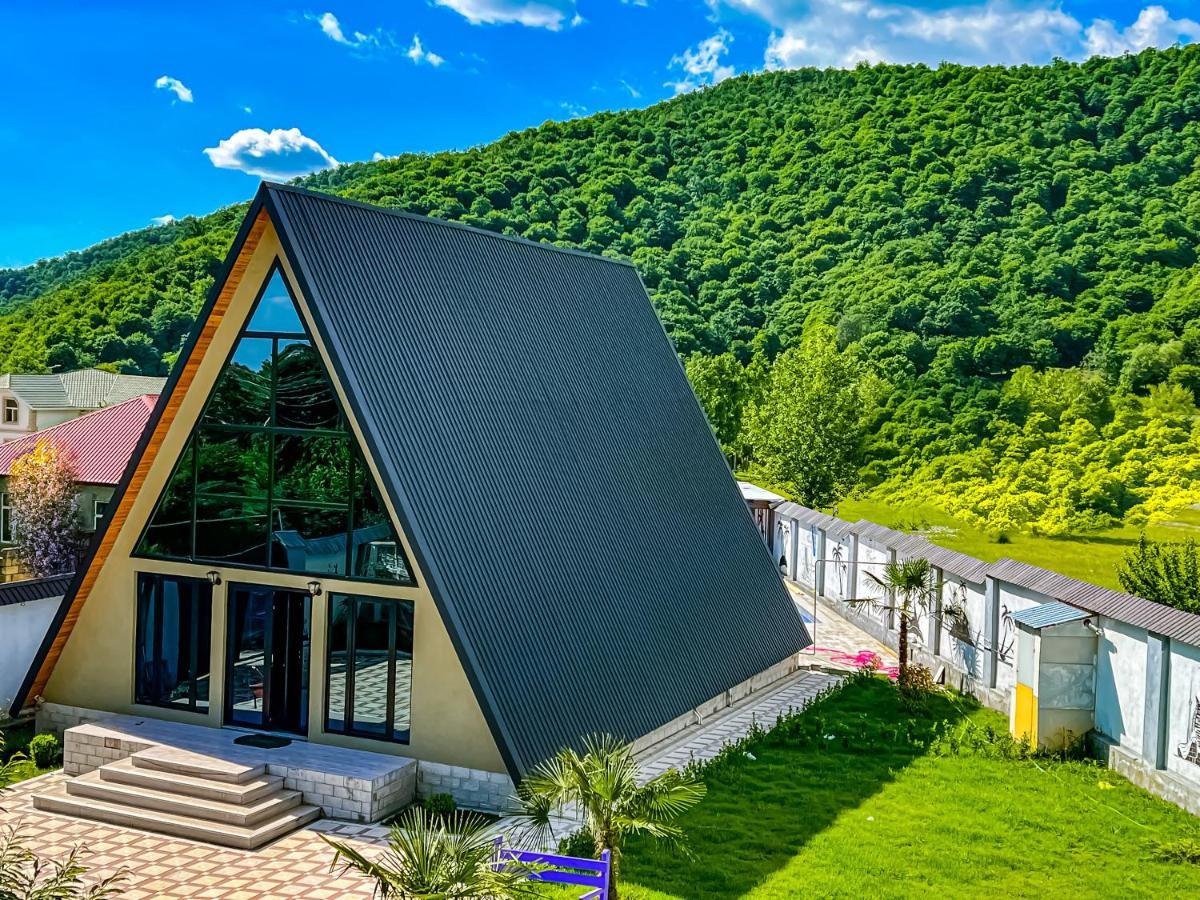 Qafqaz Family Chalet Gabala Exterior foto