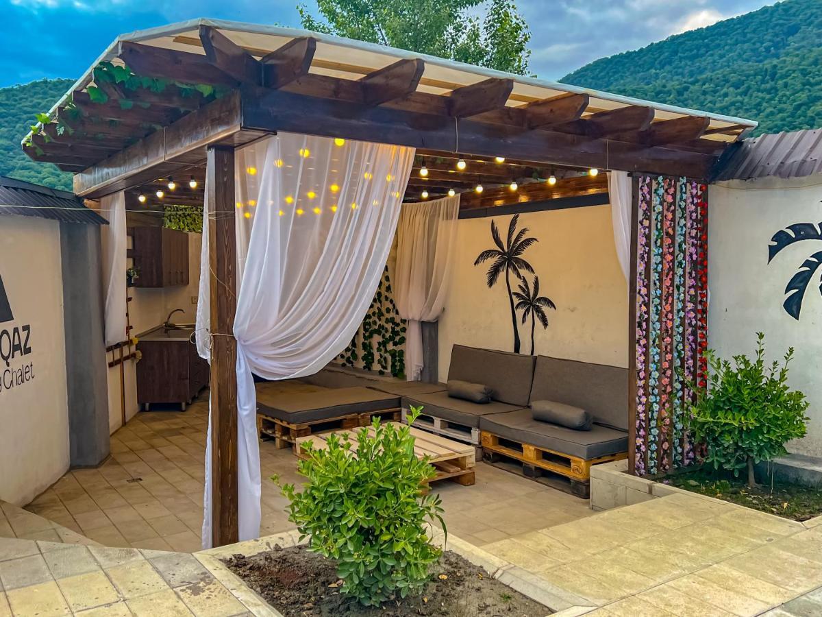 Qafqaz Family Chalet Gabala Exterior foto