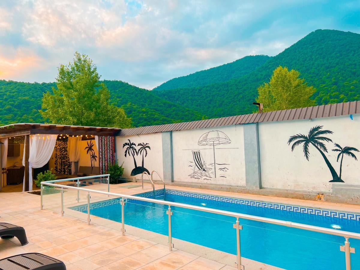 Qafqaz Family Chalet Gabala Exterior foto